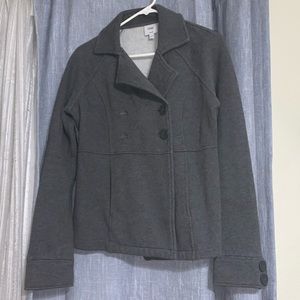 Grey Pea coat